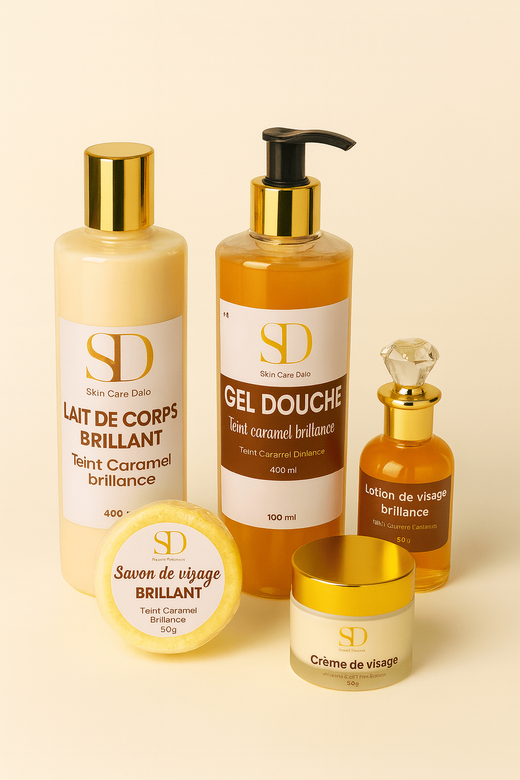 Gamme Teint Caramel Brillance