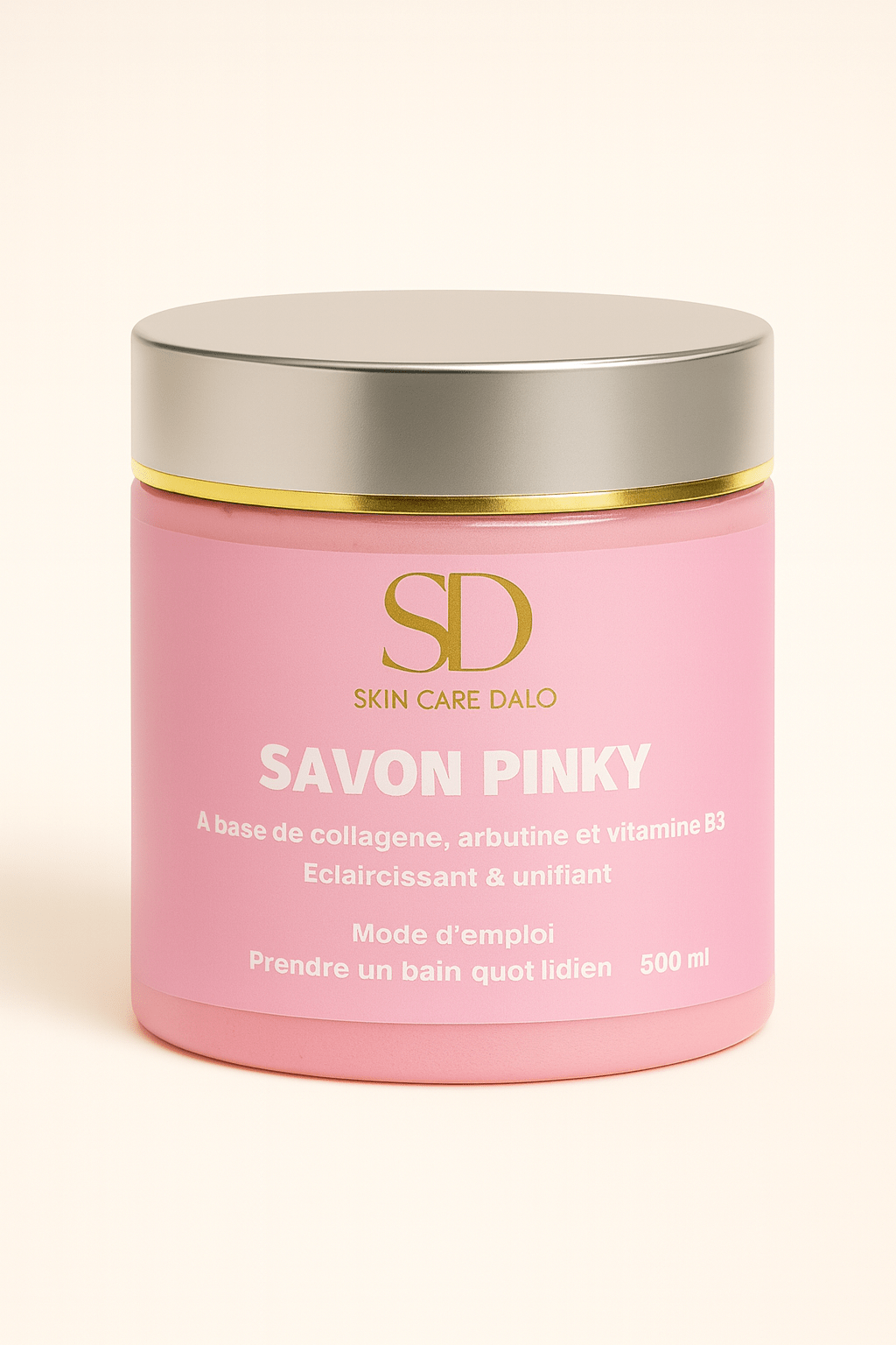Savon Pinky – Éclat & Unification du Teint Caramel