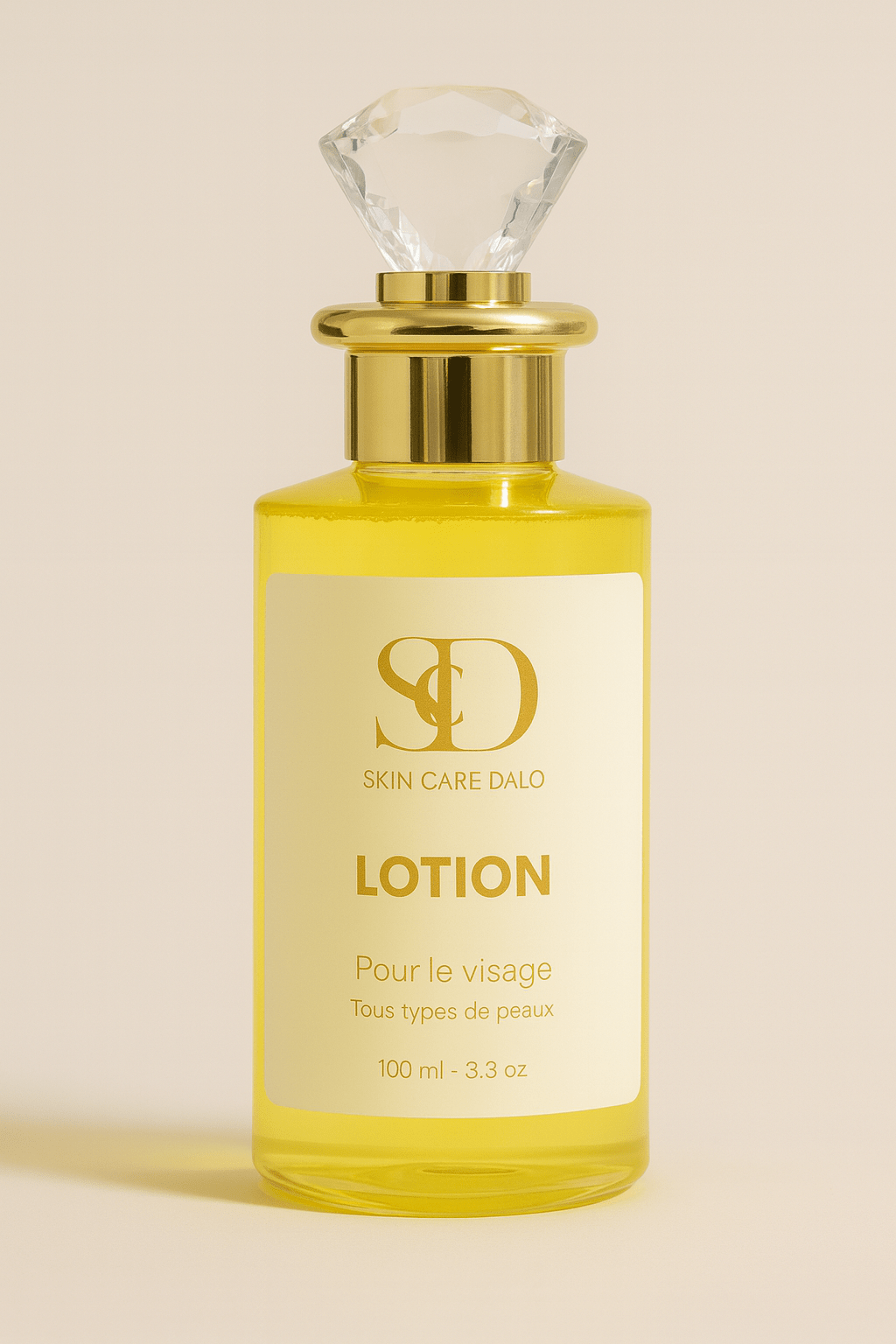 Lotion de visage teint clair suprême