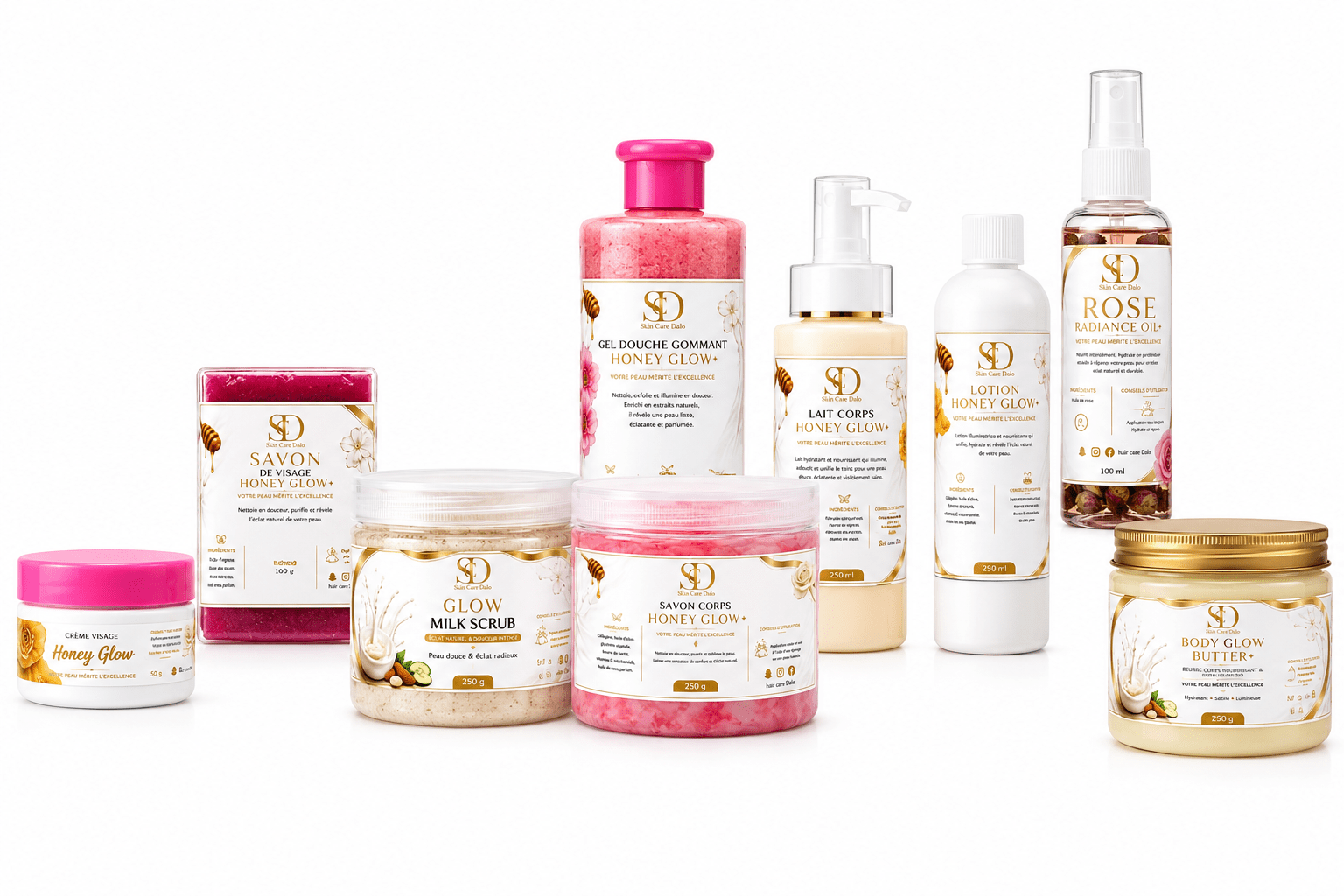 Honey Glow – Routine Complète Visage & Corps Éclatante