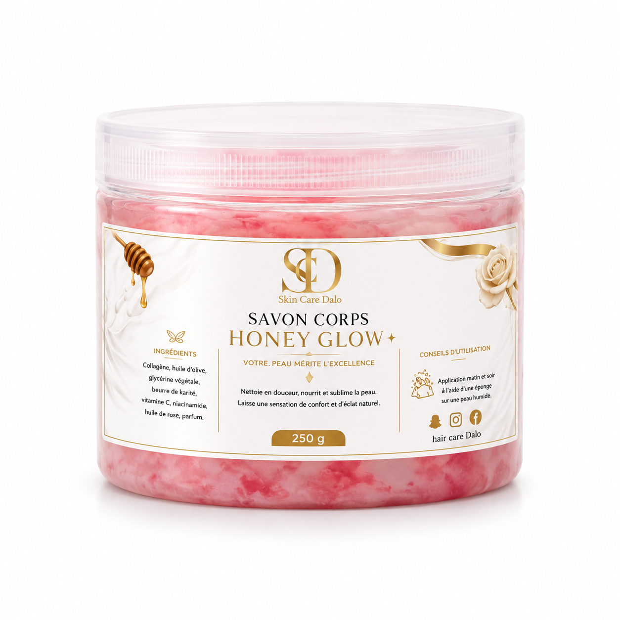 Savon Corps Honey Glow