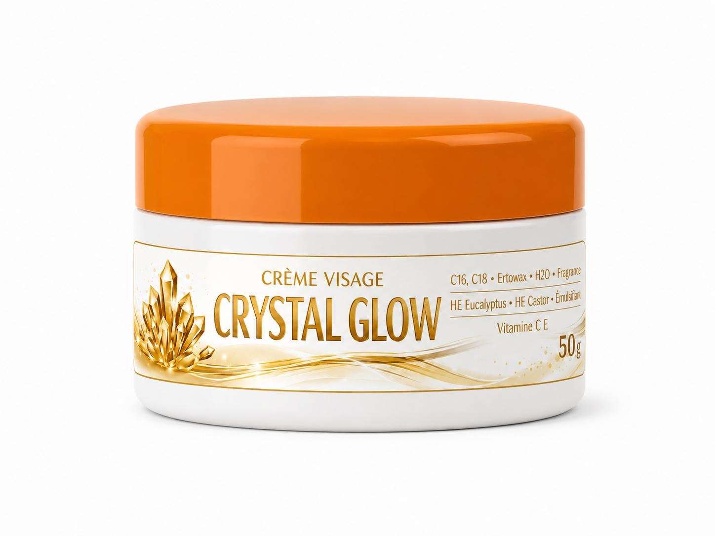 Crème de visage Crystal glow