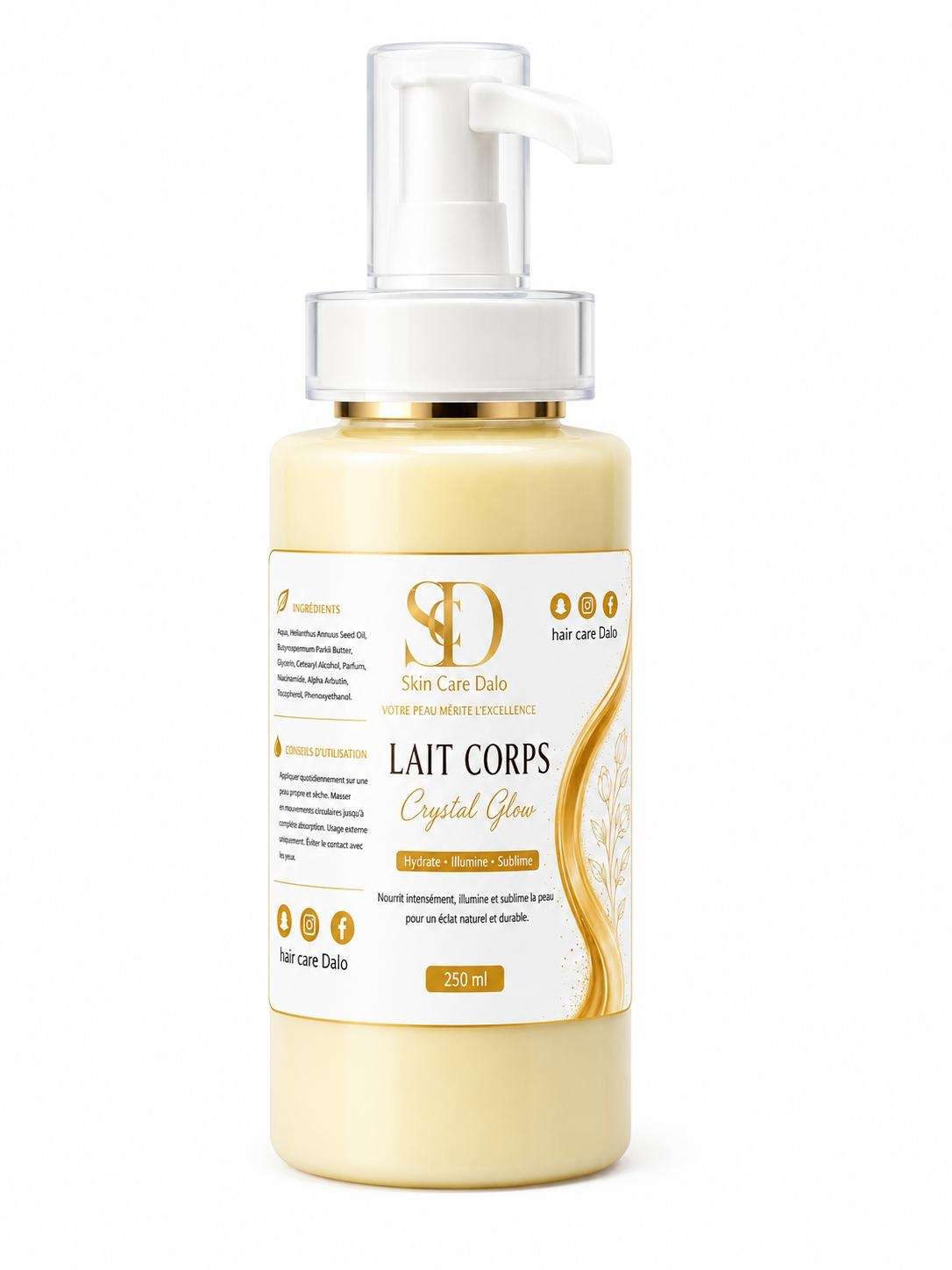 Lait de corps Crystal glow