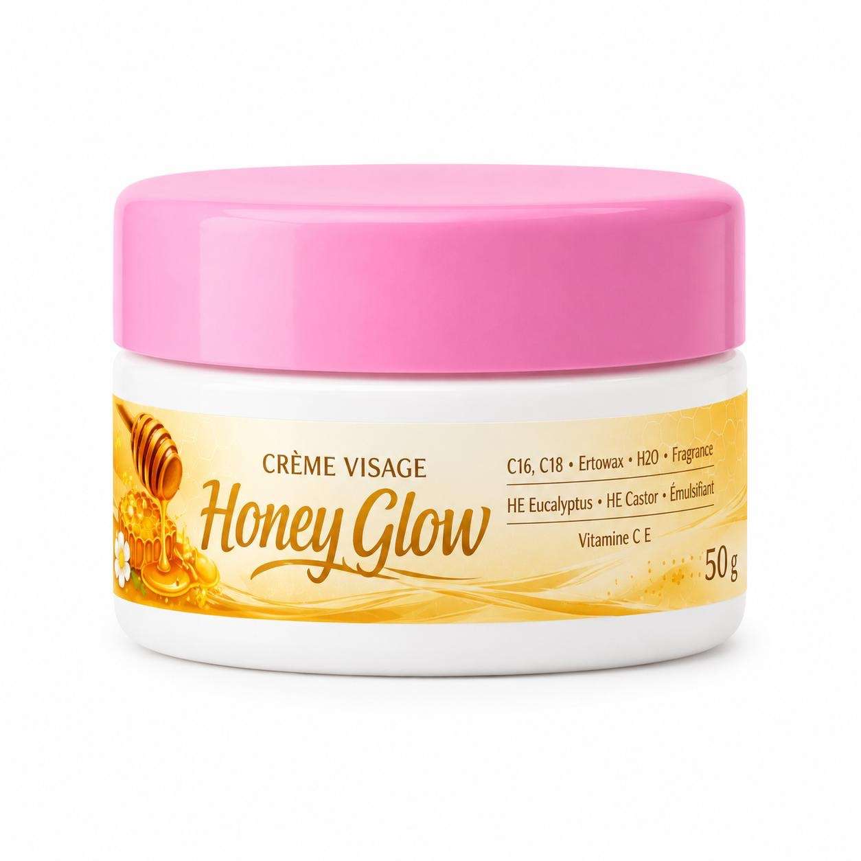 Crème de visage honey glow